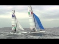 Le nacra 17  hyres pour la sailing world cup 