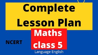 Maths Lesson plan | NCERT class 5- shape and corner | language- English | APS | KVS interview |
