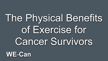 Dr. Daniel Santa Mina on The Physical Benefits of Exercise for Cancer Survivors: WE-Can Program