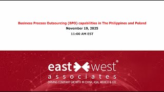 Business Process Outsourcing BPO Capabilities in the Philippines & Poland