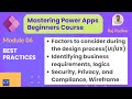 Power apps security