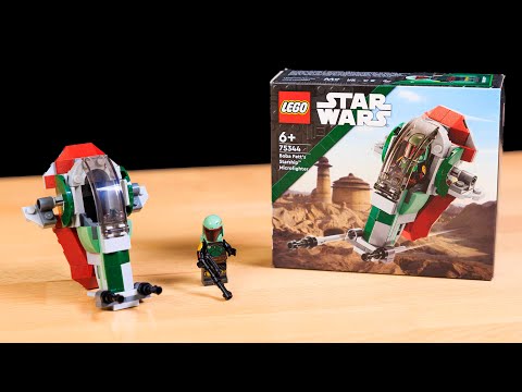 LEGO Star Wars Boba Fett's Starship Microfighter REVIEW | Set 75344