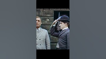 Charlie Chaplin in a 1928 Movie - "The Circus"/Colorized Scenes❤️