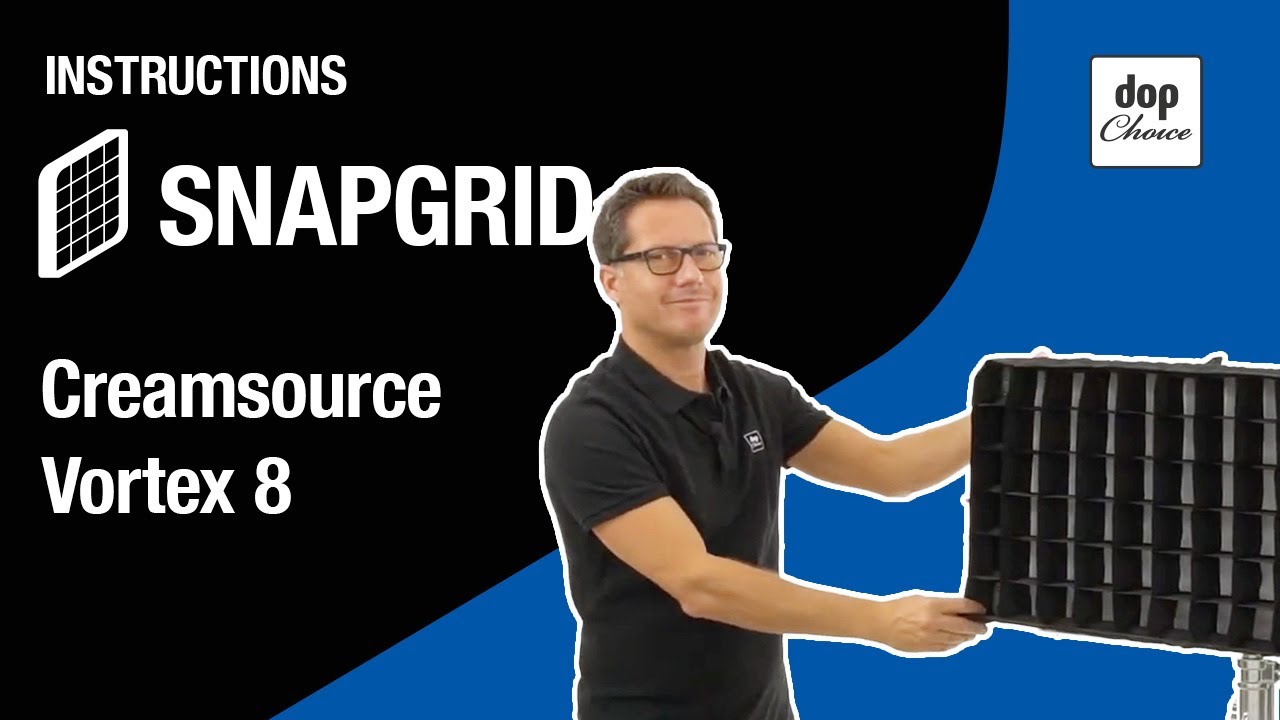 How to mount the SNAPGRID onto the Creamsource Vortex8