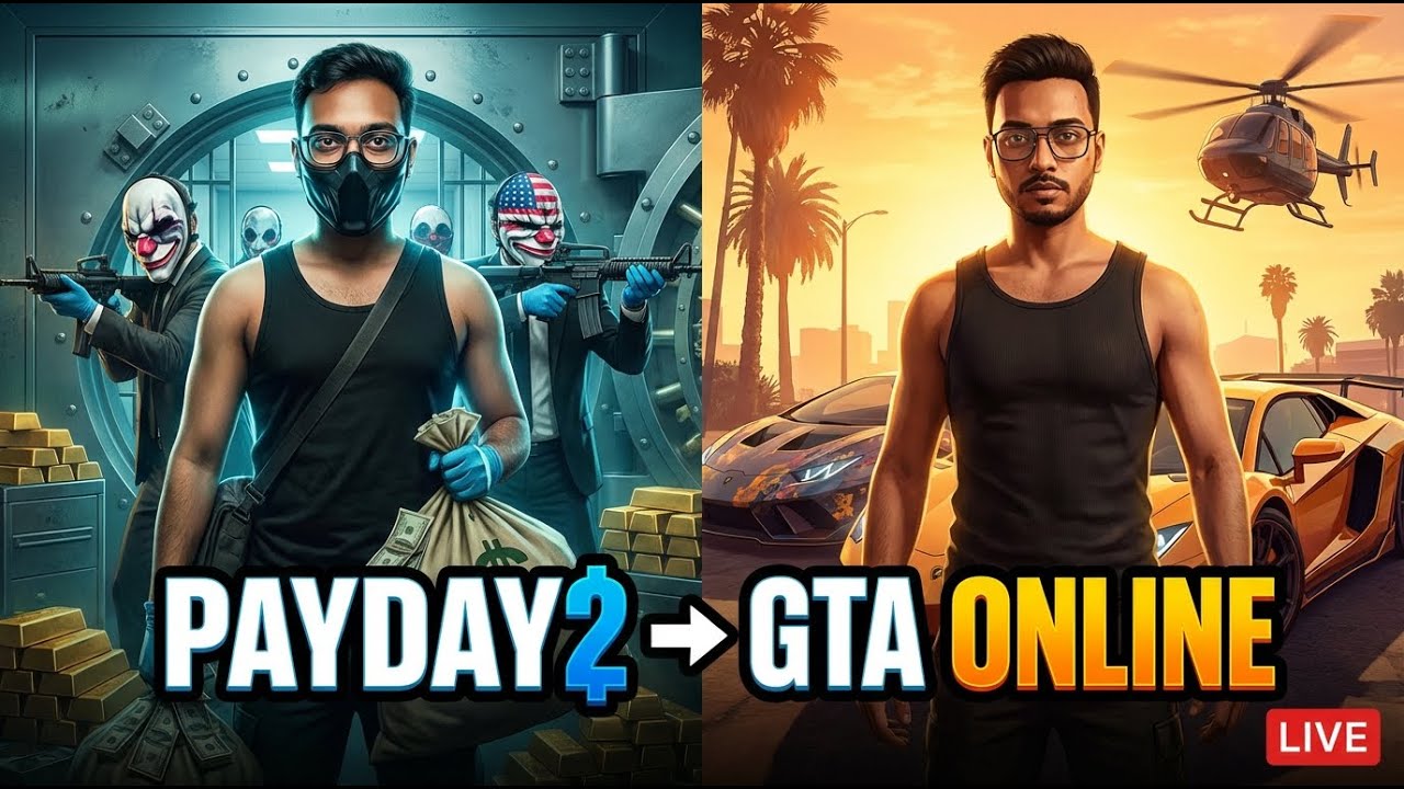 GTA 5 Online LIVE 🔥 | Heists First, Then Los Santos Chaos! with ...