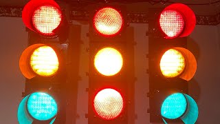 ￼Changing One Of My Traffic Light LED Modules (Red To Green) 8” Mark IV Eagle Traffic Light Signal.