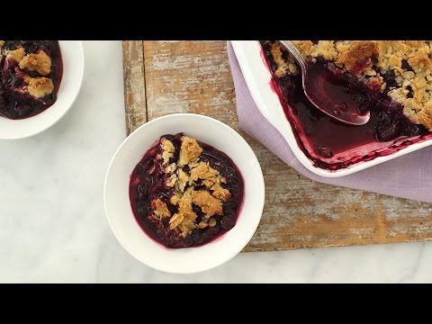 Video: Blueberry Crisp