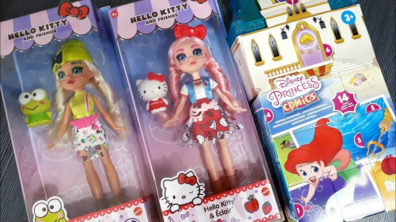 Куклы Hello Kitty и Disney Princess Comics - Что Ещё Накупили? ★ Стрим-Распаковка