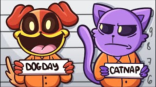 CATNAP Loves DOGDAY, But in PRISON !? | Poppy Playtime Chapter 3 Animation