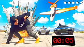 GTA 5 But CRAZY Things Happen EVERY 5 Seconds!!