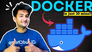 complete docker course in 30 mins | docker tutorial for beginners 2024