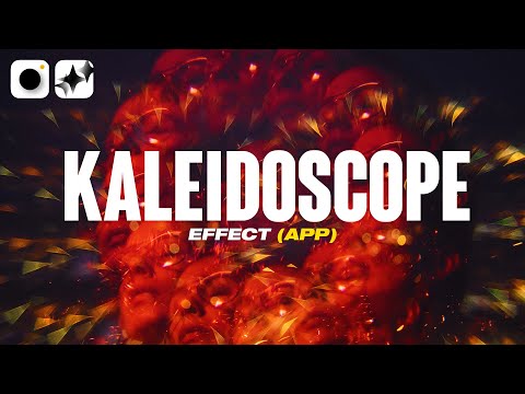 Kaleidoscope Effect for Photos & Videos | For iPhone & Android (App Tutorial)