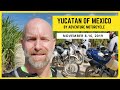Adventure motorcycle trip across the Yucatan of Mexico