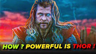 How Powerful is Thor in MCU ||  SUPER INDIA