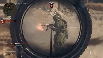 Worlds Fastest Sniping Nuke on WW2! World Record: (1:56)