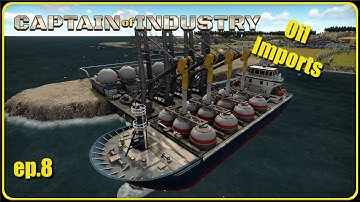 Captain of Industry ep8 - Battleships & Cargo Boats