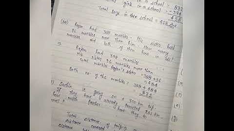 Composite mathematics class 3 chapter 1 Revision Question 60 to 73