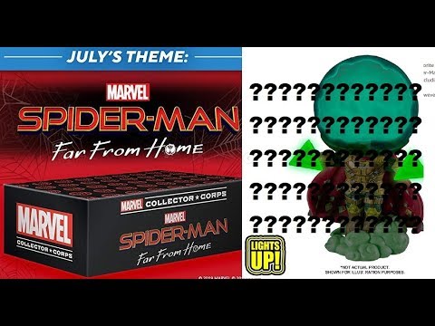 funko pop spider man far from home collector corps