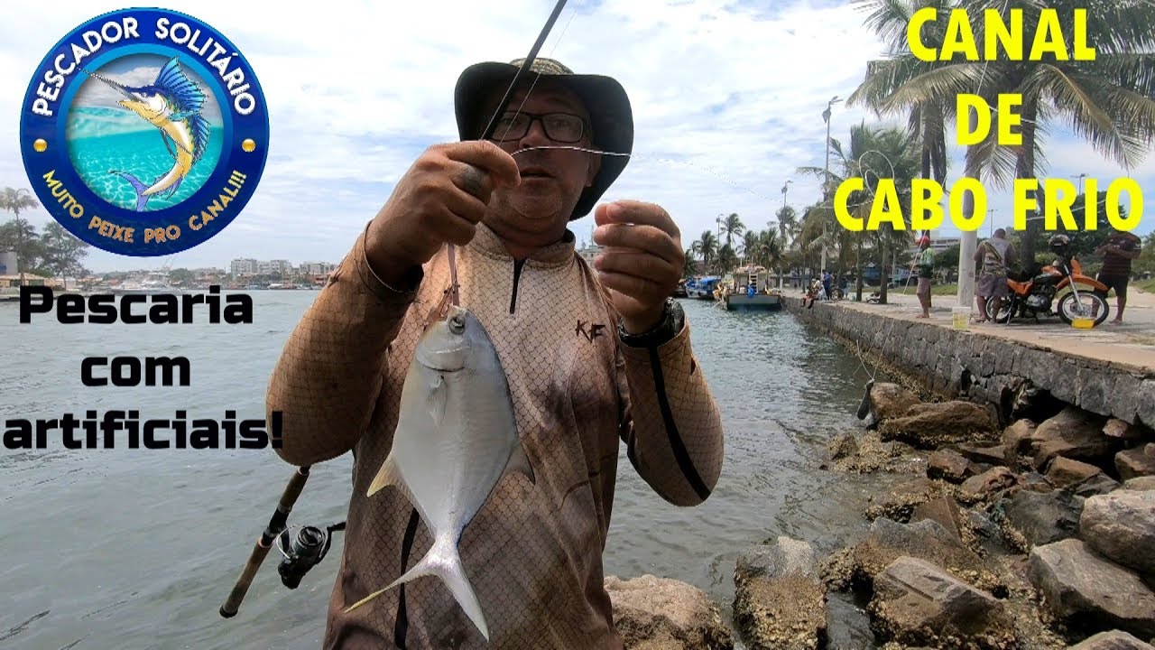 PESCARIA COM ISCA ARTIFICIAL - Canal de Cabo Frio