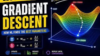 Lecture 7: Gradient Descent — How Machine Learning Learns & Corrects Itself