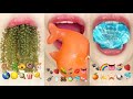 ASMR 15 MINUTES EMOJI FOOD CHALLENGE FOR SLEEP eating sounds