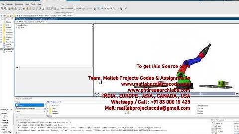 ROBOT ARM SIMULATION PICK AND PLACE ROBOT CONVEYOR www.matlabprojectscode.com