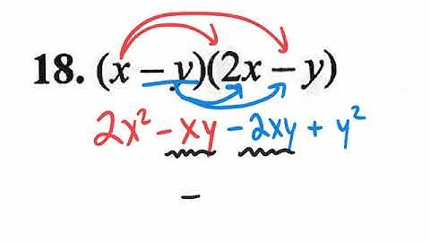 8.3 notes Multiplying binomials with polynomials