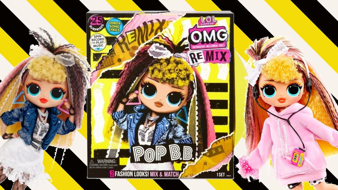 L.O.L. SURPRISE OMG NEW REMIX (POP B.B) : : Brinquedos e Jogos