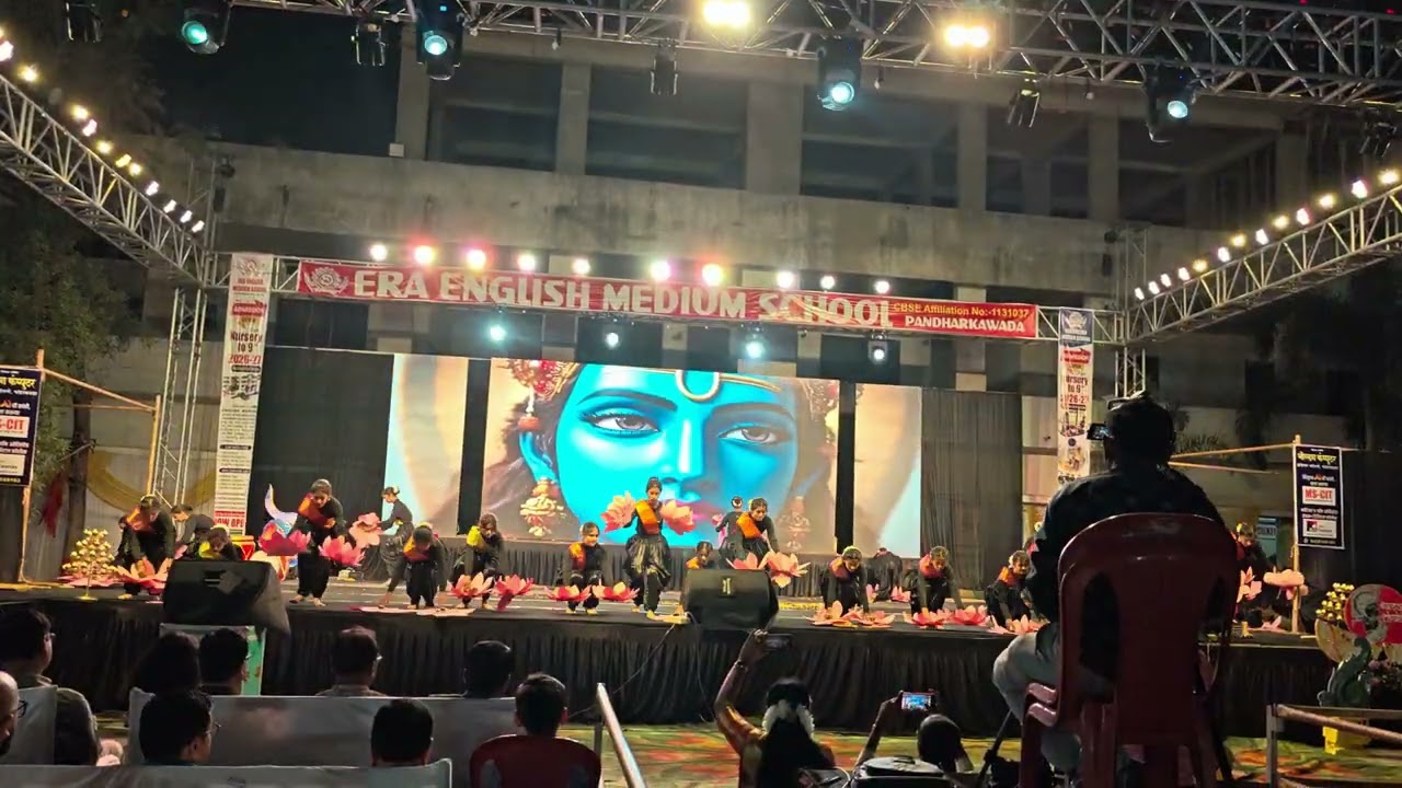 Era English Medium School Pandharkawada Annual Gathering Opening Dance Day 1.✨