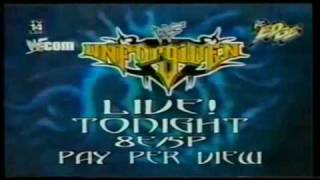WWF Unforgiven 2000 Commercial 2