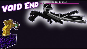 In Void Dragon Fight! [ProtoSky] EXTREME Nether Skyblock Ep.4