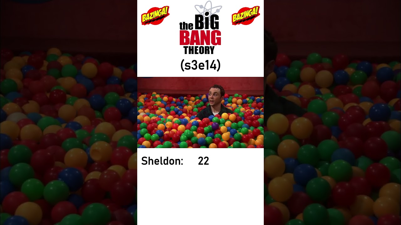 Sheldon Cooper Bazinga Ball Pit
