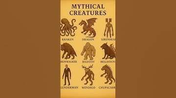 “Mysterious and Rare Mythical Creatures in The World!”Part-20 #shortsfeed #ytshorts #scary #mythical
