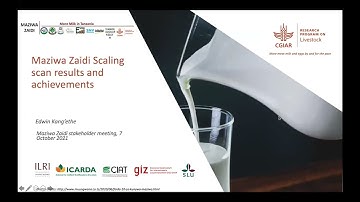 Maziwa Zaidi scaling scan results and achievements