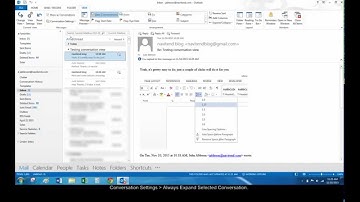 How to View Emails as Conversations in Outlook 2013