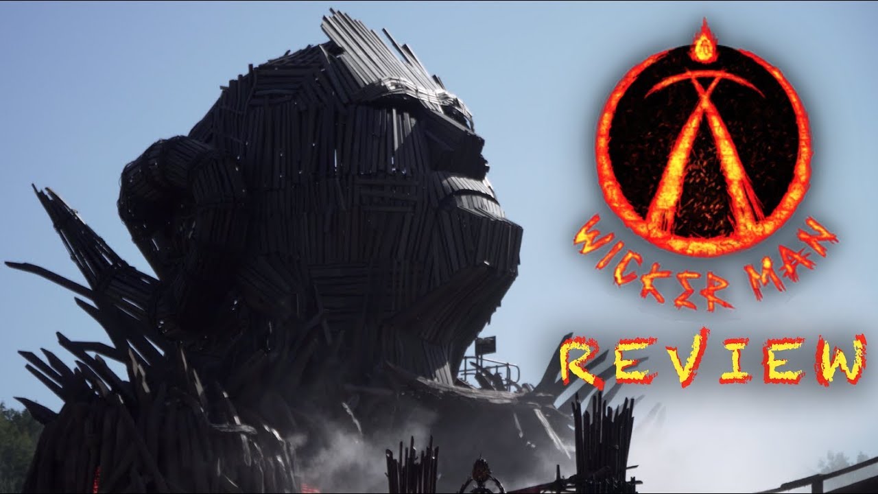 Wicker Man Review Alton Towers GCI Wooden Roller Coaster YouTube