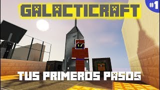 GALACTICRAFT 1.12.2 🚀 TUTORIAL #1: PRIMEROS PASOS Y COHETE NIVEL 1 | MINECRAFT MOD