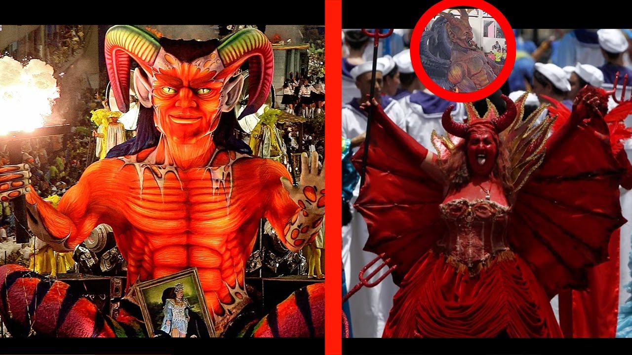 satanic carnival in Brazil Brazil Worships Satan And Mocks God At