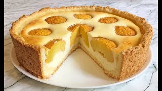 Невероятно Вкусный ТВОРОЖНЫЙ ПИРОГ С ПЕРСИКАМИ Просто Быстро и Очень Полезно / Peach Pie Невероятно Вкусный ТВОРОЖНЫЙ ПИРОГ С ПЕРСИКАМИ Просто Быстро и Очень Полезно / Peach Pie