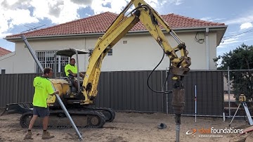 Screw Pier/Pile Foundations Into Sand - Ideal Foundations