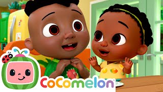baby learns sign language cocomelon cody time kids cartoons