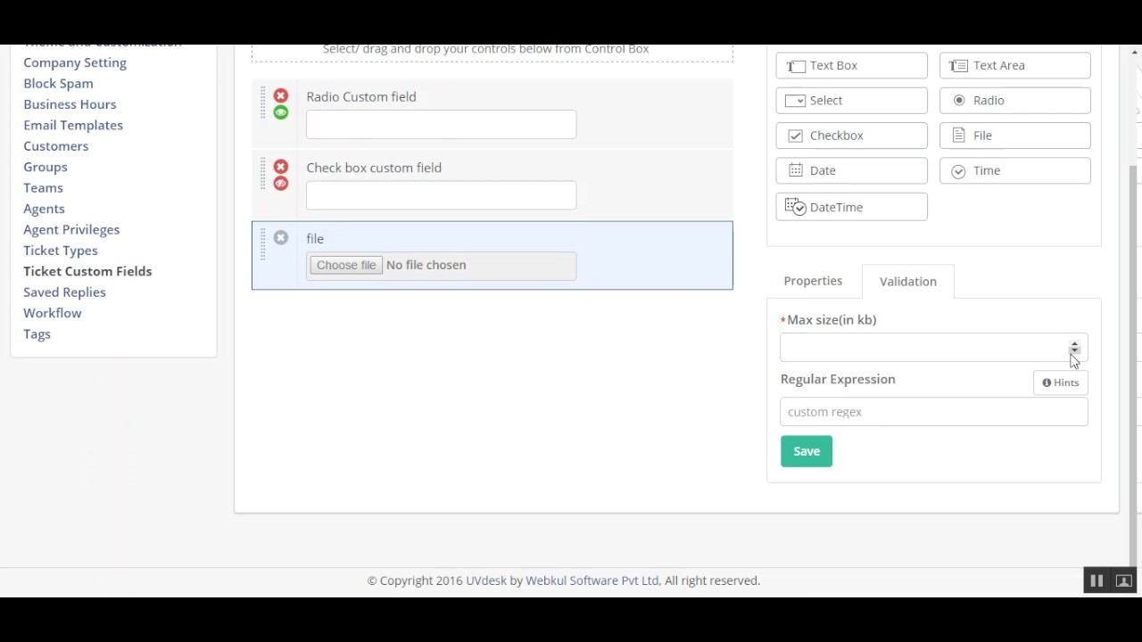 Ticket Custom Fields - YouTube