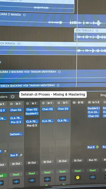 Sebelum Vs Sesudah Mixing & Mastering “Missing Madeline - Takkan Menyerah”