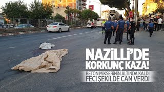 Nazilli’de feci kaza: Beton mikserinin altında kaldı Resimi