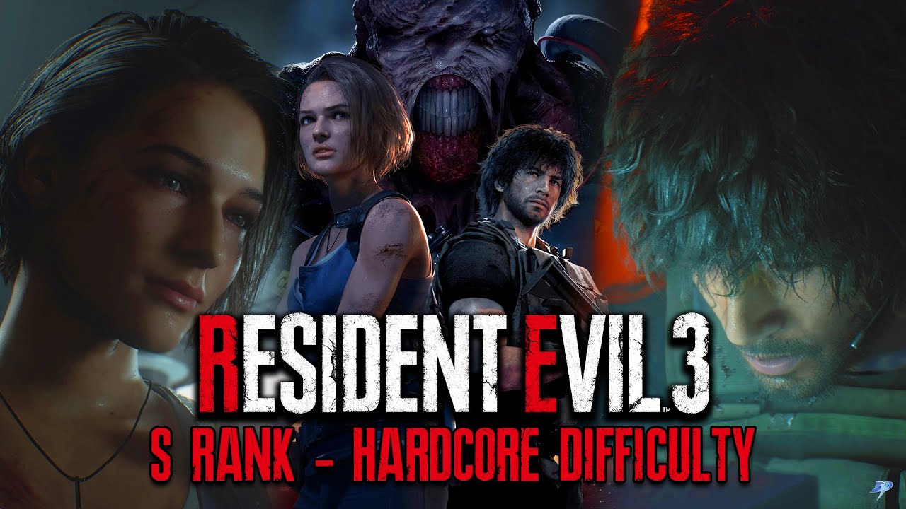 Resident Evil 3 Remake, HARDCORE, 1080p 60fps