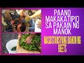 Paano makatipid ng patuka ng manok / DAHON NG GULAY PARA SA MGA MANOK / BEETS LEAVES FOR CHICKENS