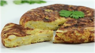 [ARB] التورتيلا الاسبانية / Spanish Tortilla  - CookingWithAlia - Episode 457