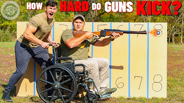 How HARD Do Guns KICK ???