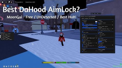 Da Hood GUI Script (FREE) | Best 2025 Script?