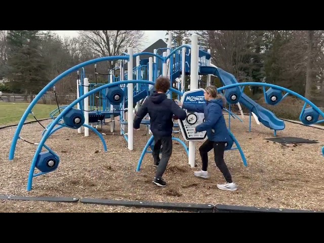 Will and Violet Compete on a Digital Playground | ...
